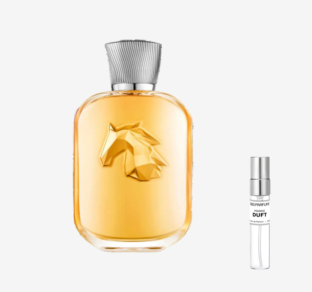 Parfums de Marly - Eragon Flakon und Probenflakon nebendran