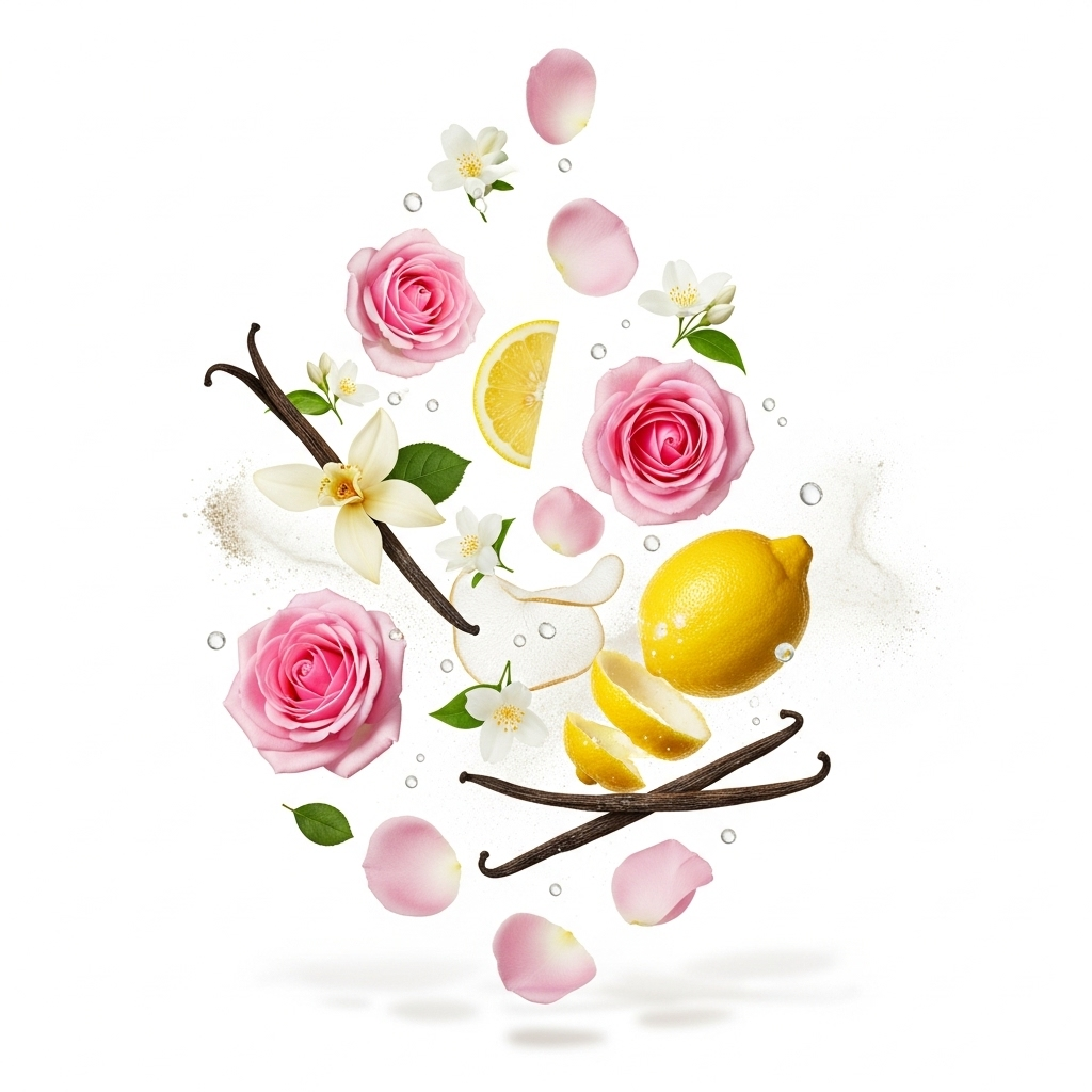 Chanel - No 5 Zutaten visualisiert