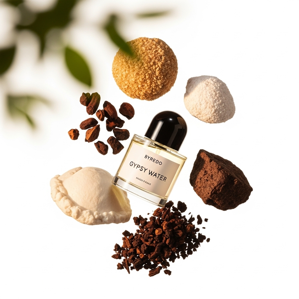 Byredo - Gypsy Water Zutaten visualisiert