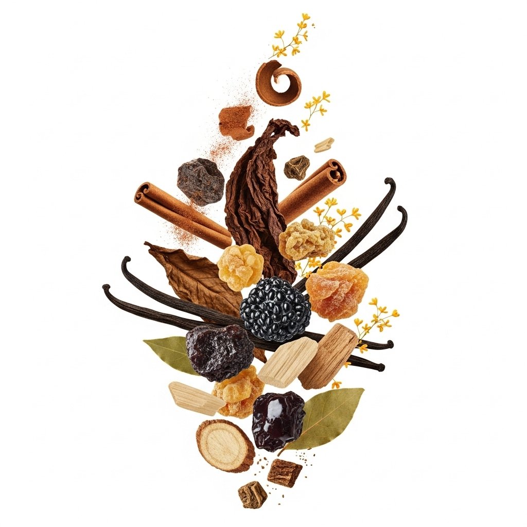 Parfums de Marly - Herod Zutaten visualisiert