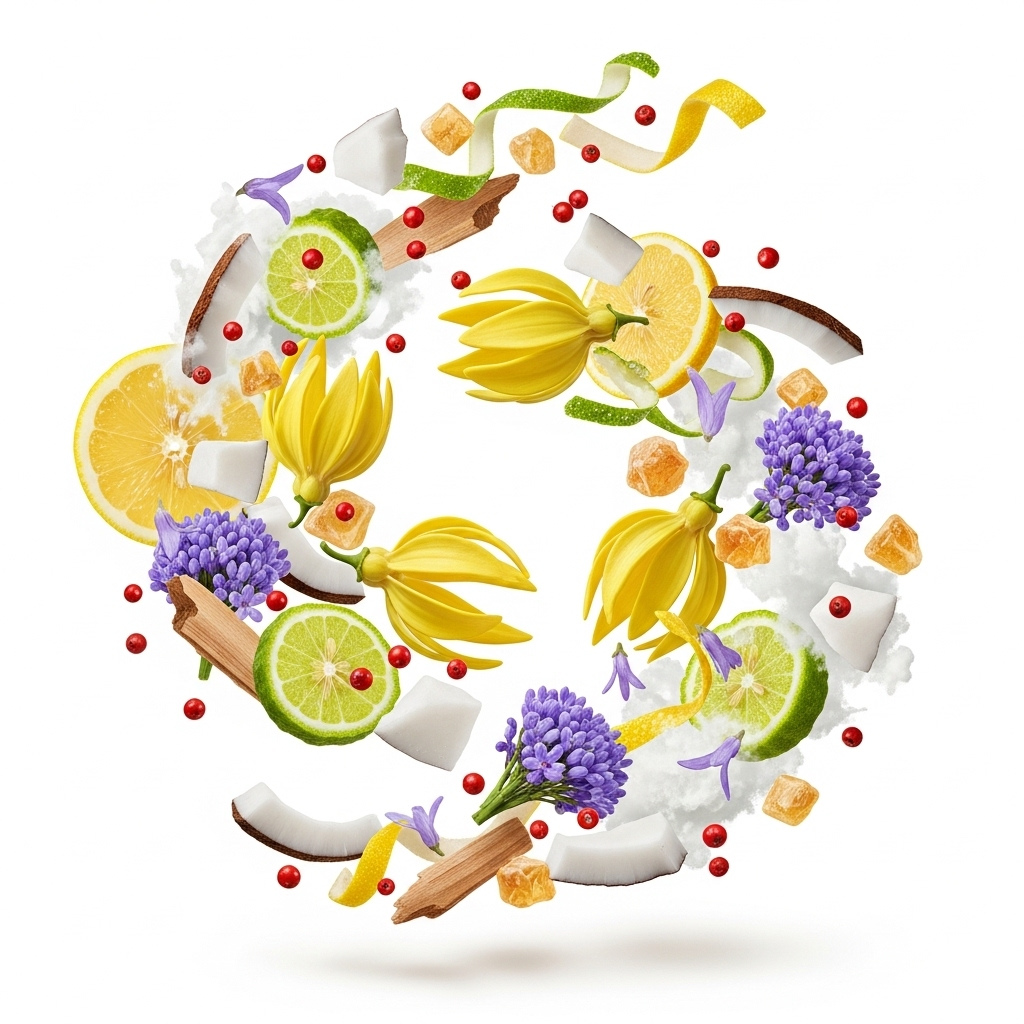 Maison Margiela - Beach Walk Zutaten visualisiert