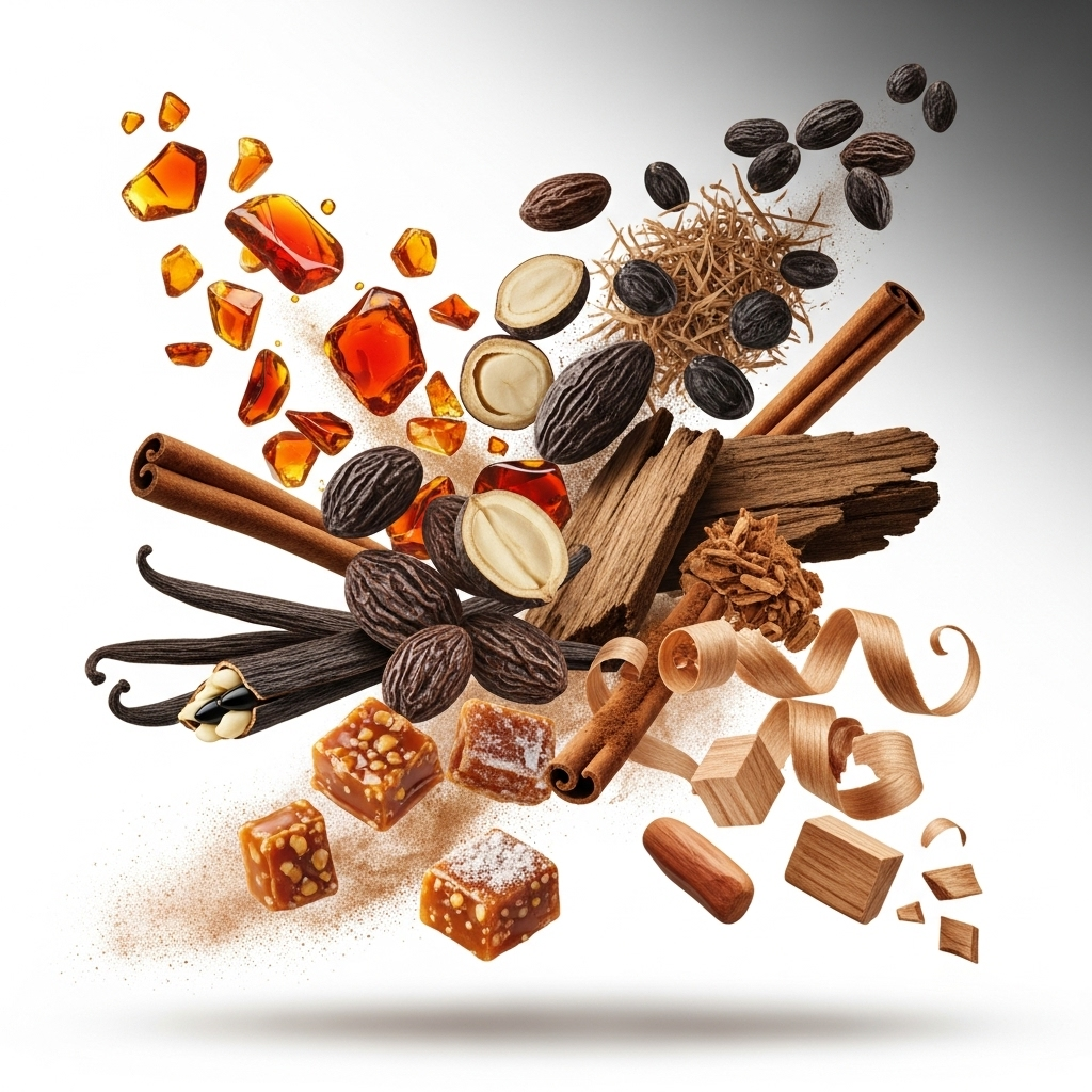 Kilian - Angels' Share Zutaten visualisiert