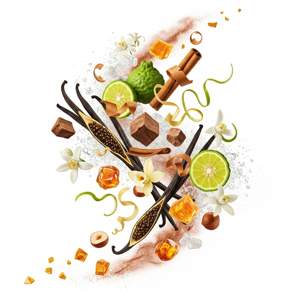 Parfums de Marly - Althaïr Zutaten visualisiert